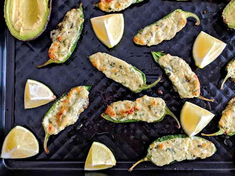stuffed jalapeno peppers cuisinefiend.com