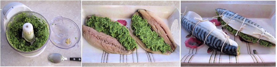 How to stuff mackerel