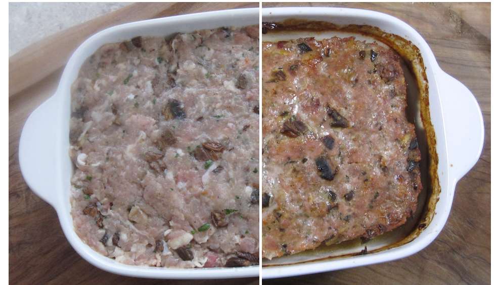 Baking chestnut stuffing