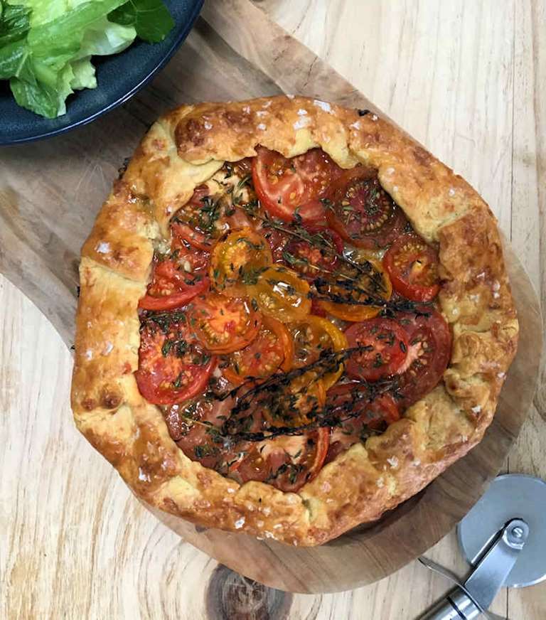 tomato crostata cuisinefiend.com