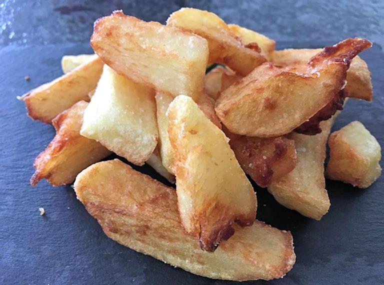 Triple cooked chips