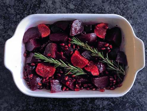 twice roasted beetroot