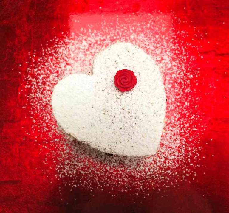 mini heart sponge cake cuisinefiend.com