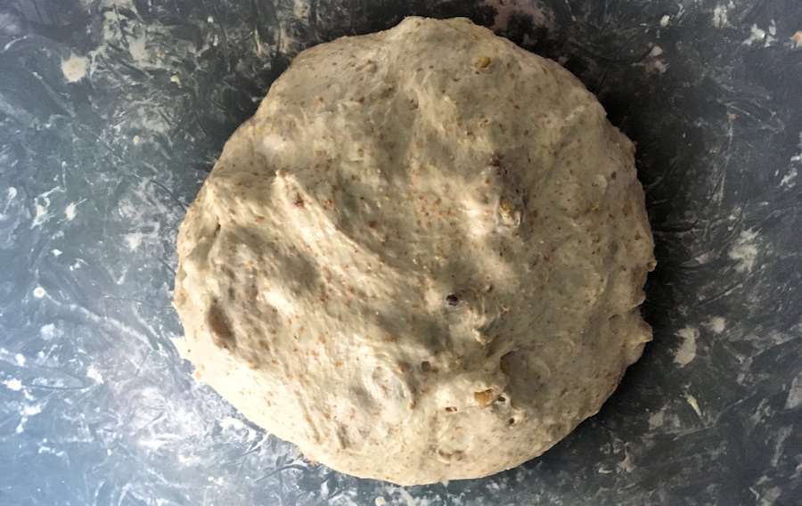 Walnut dough