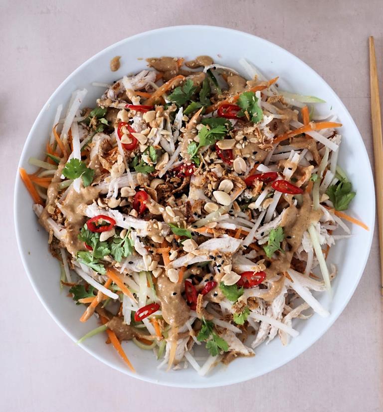 bang bang chicken cuisinefiend.com