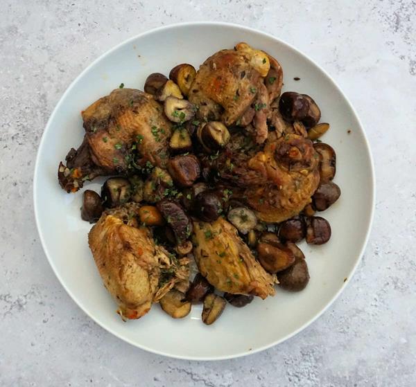 Braised Pheasant With Chestnuts | Recipe | Cuisine Fiend