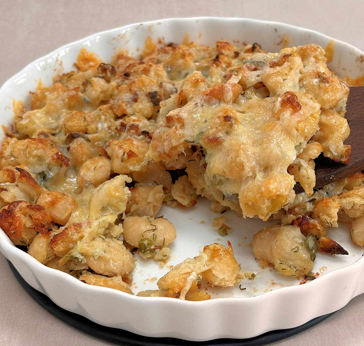 crispy crushed butter beans cuisinefiend.com
