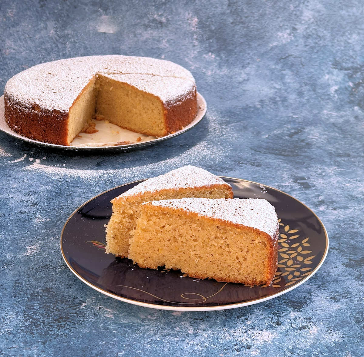 lemon and olive oil cake cuisinefiend.com