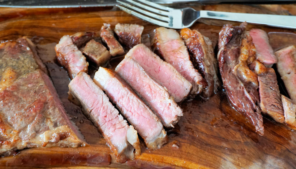 FEATURED ON TASTEMADE : Reverse Seared Steaks With Anchovy Butter Recipe —  WHISKEY & BOOCH