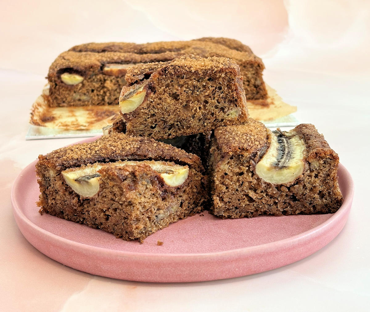 sparkling banana bread cuisinefiend.com