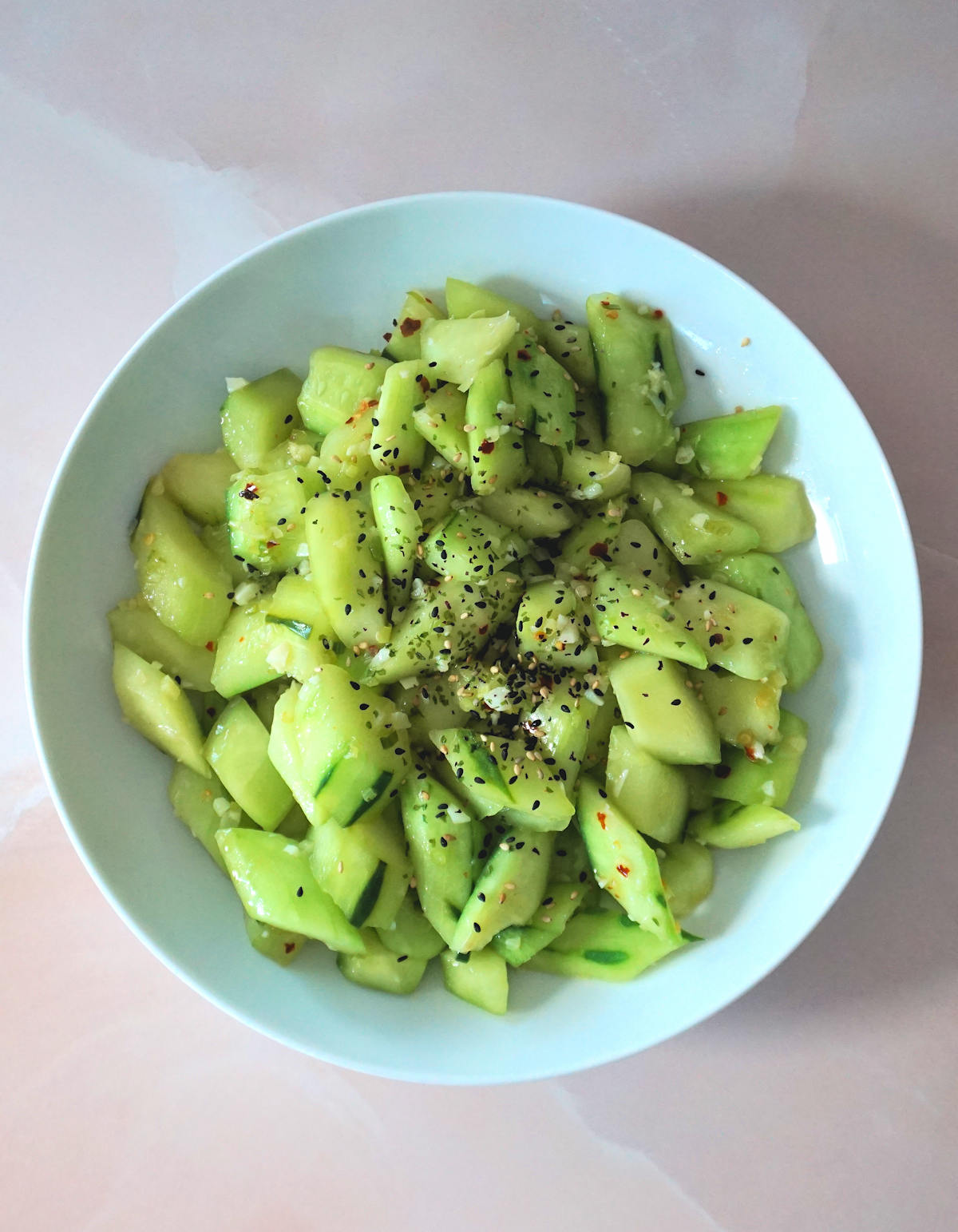 stir fried cucumbers cuisinefiend.com