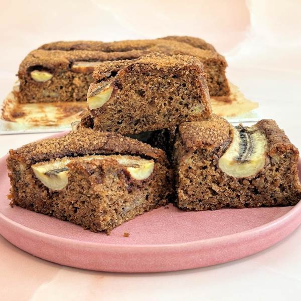 Sparkling banana bread