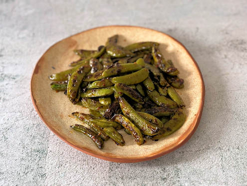 blistered beans