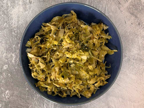 buttered cabbage
