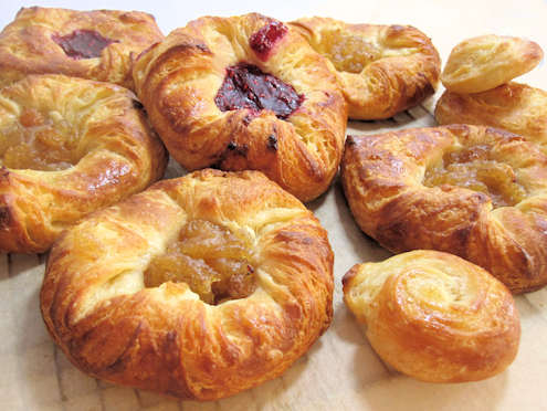 easy Danish pastries