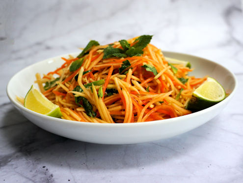 green papaya salad