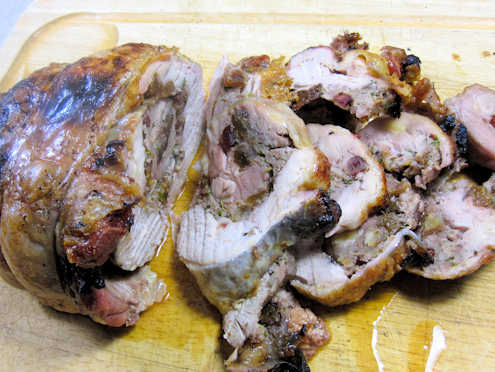 roast guinea fowl