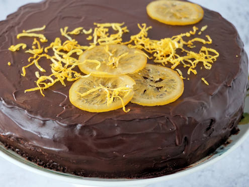 lemon and chocolate torte andalusia