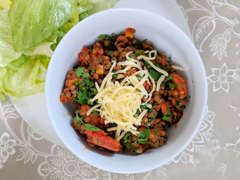 lentil and chorizo stew