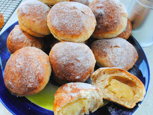 marzipan buns