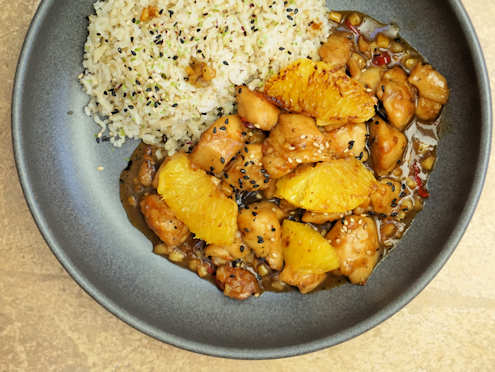 orange chicken