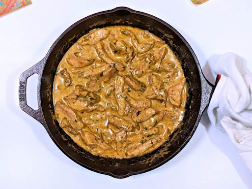 pork stroganoff