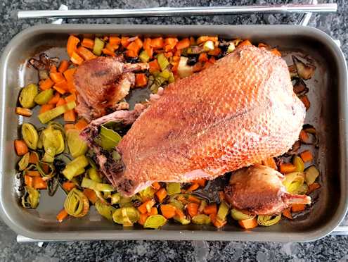 roast wild duck