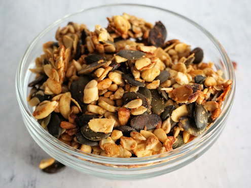 roasted seed topping