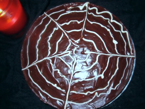 spider web cake