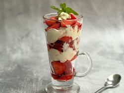 strawberries-and-whipped-labneh