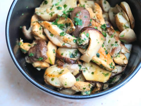 sauteed wild mushrooms